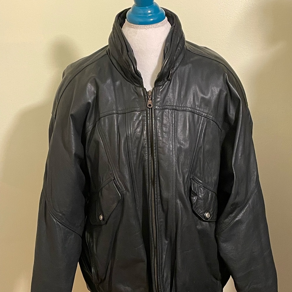 Leather jacket